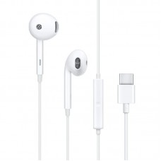 Ausinės - laisvų rankų įranga USB C baltos (white) originalas OPPO MH135